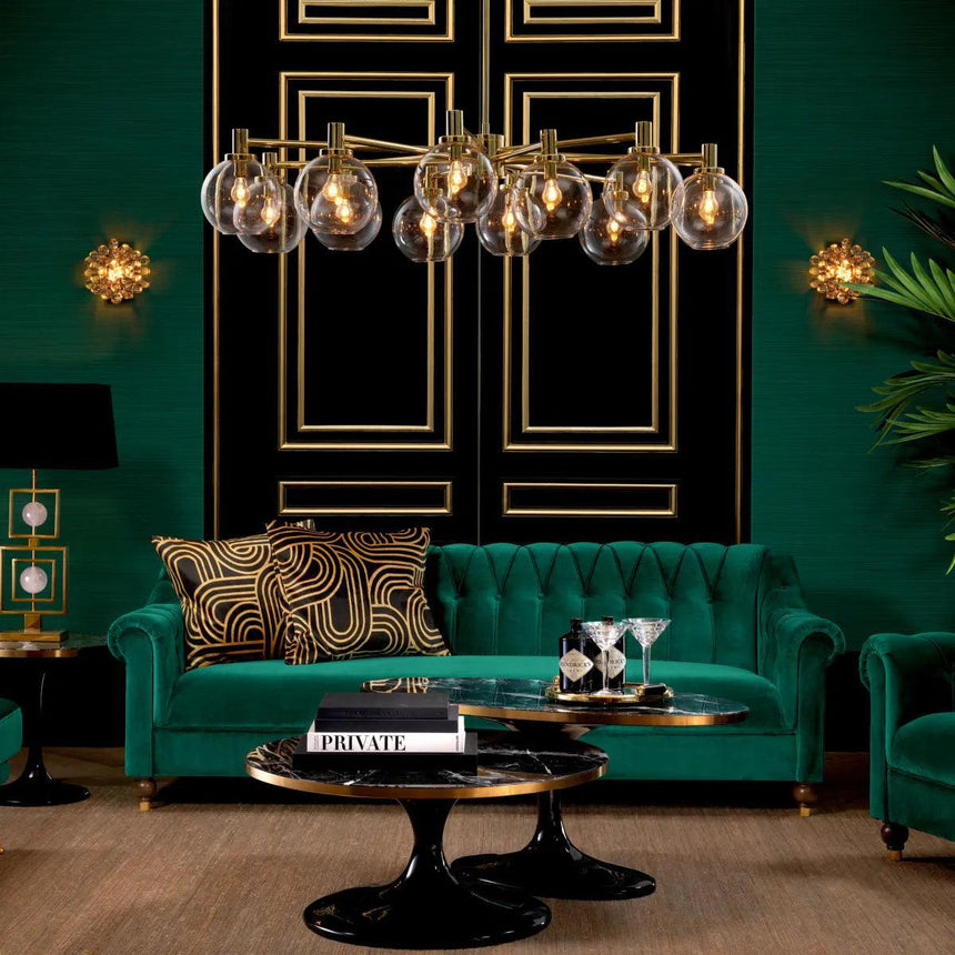 Selva metal chandelier