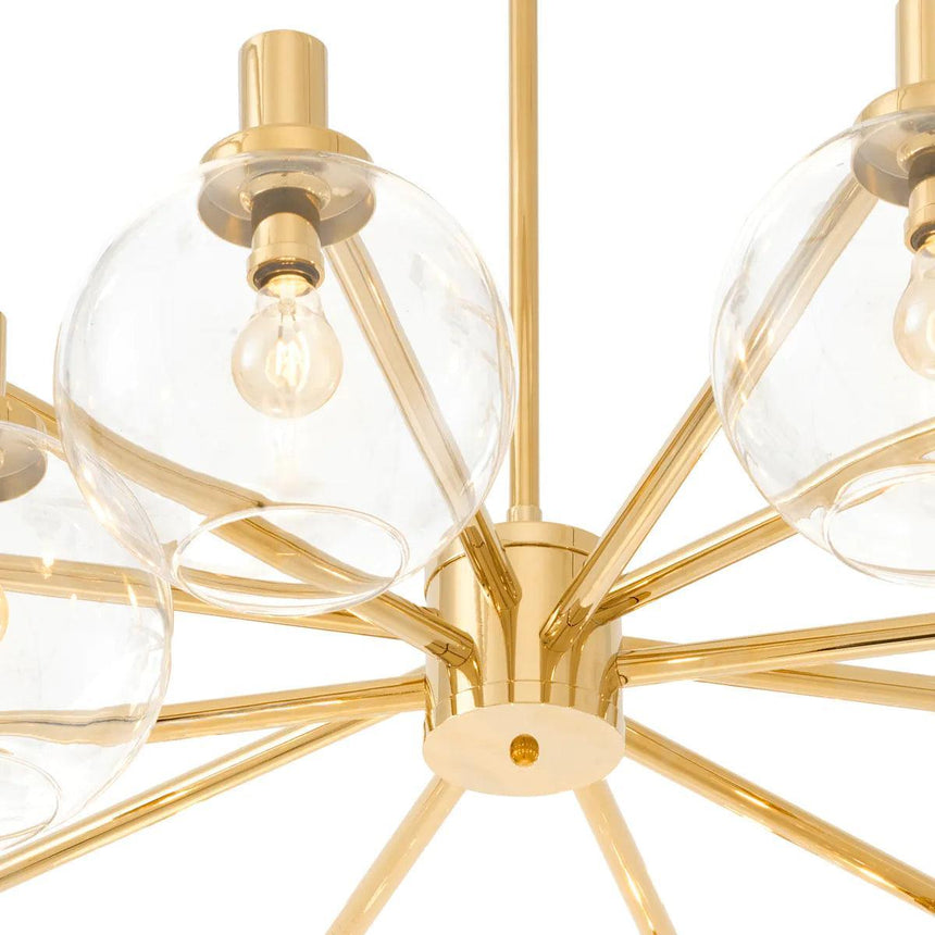 Selva metal chandelier