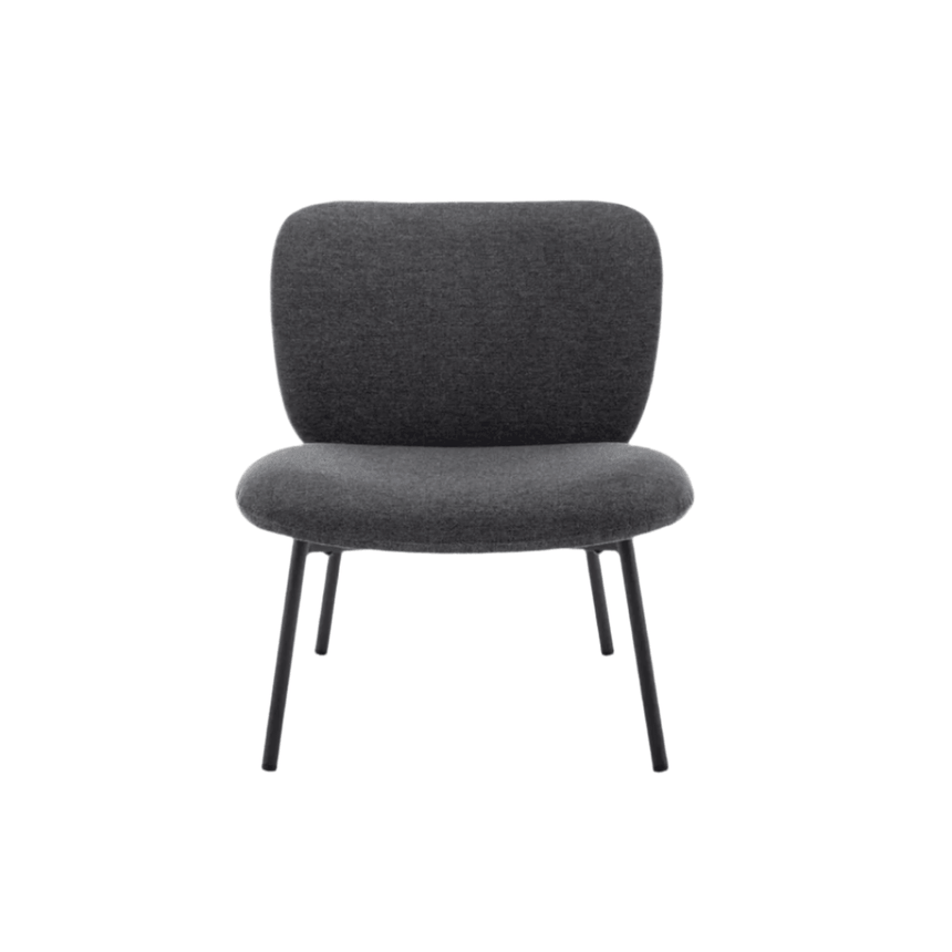 Demi velvet armchair