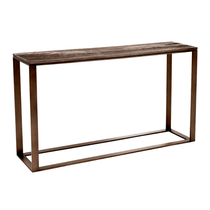 Zino metal console table