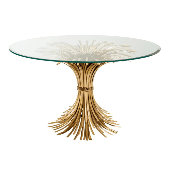 Bonheur glass table