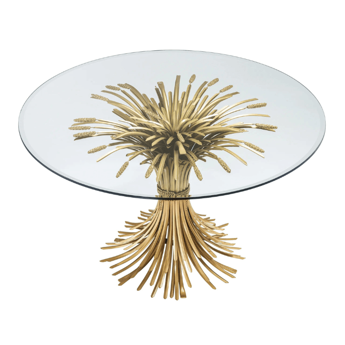 Bonheur glass table
