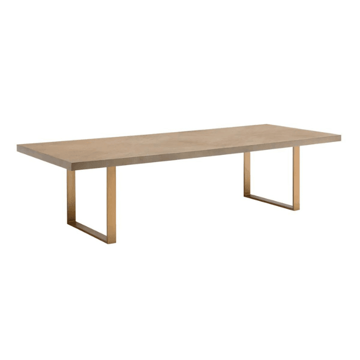 Remington wooden dining table 300x115