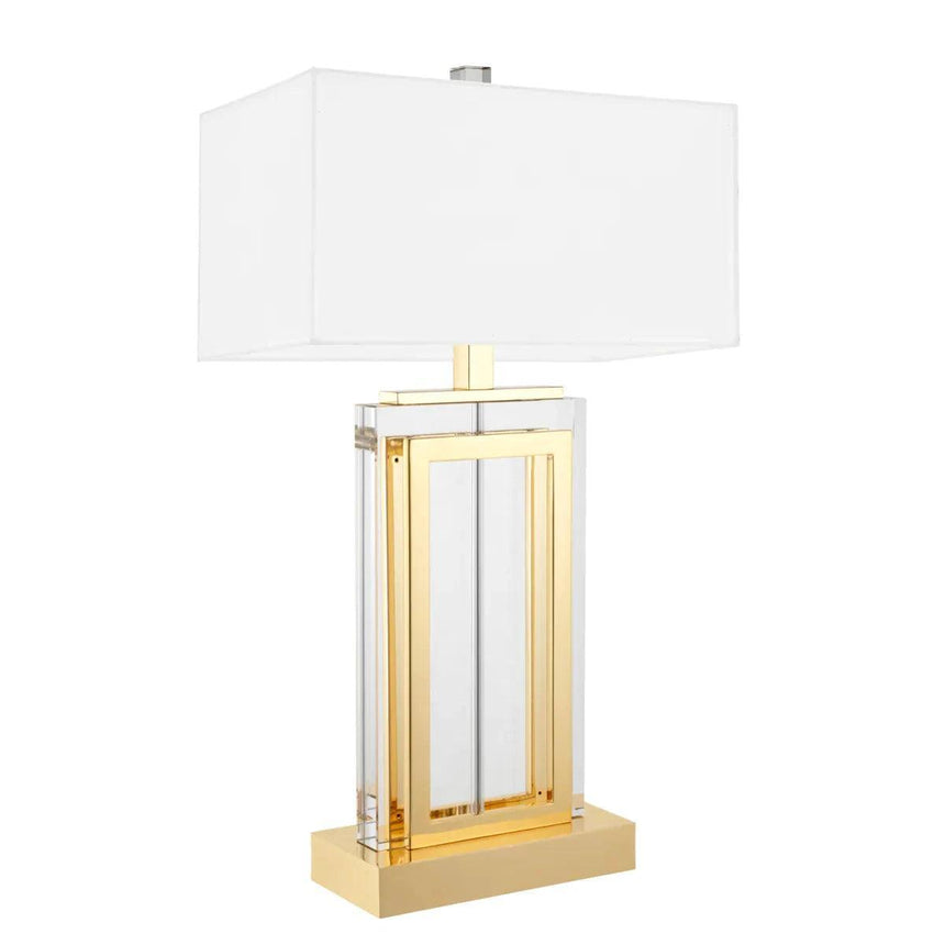 Arlington Gold Crystal Table Lamp