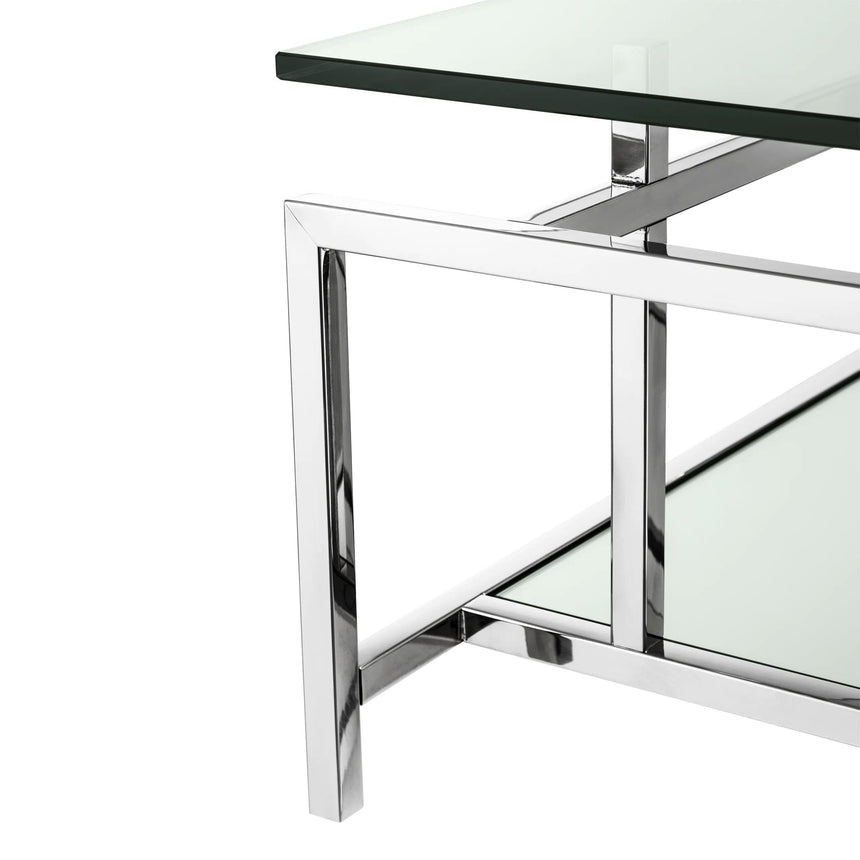 Superia glass coffee table