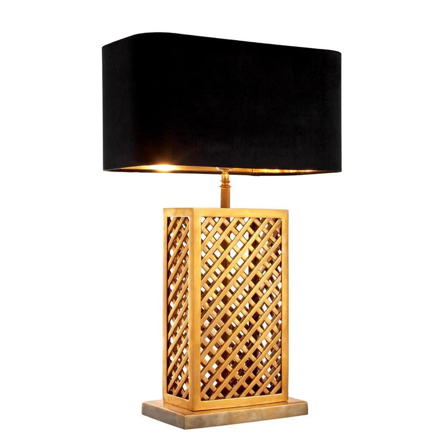 Idyllwild Velvet Table Lamp