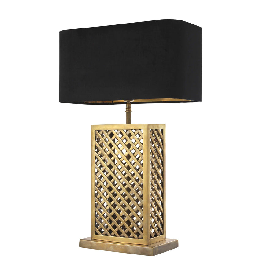 Idyllwild Velvet Table Lamp