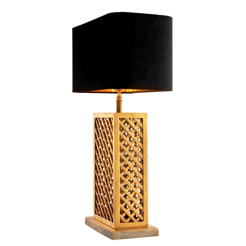 Idyllwild Velvet Table Lamp