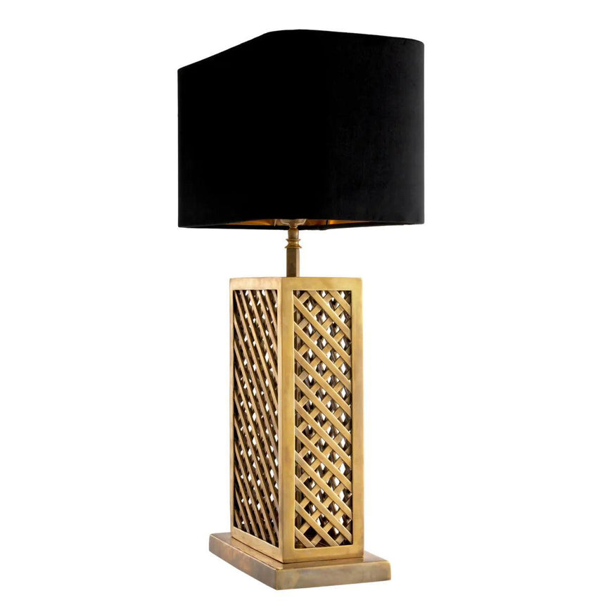 Idyllwild Velvet Table Lamp