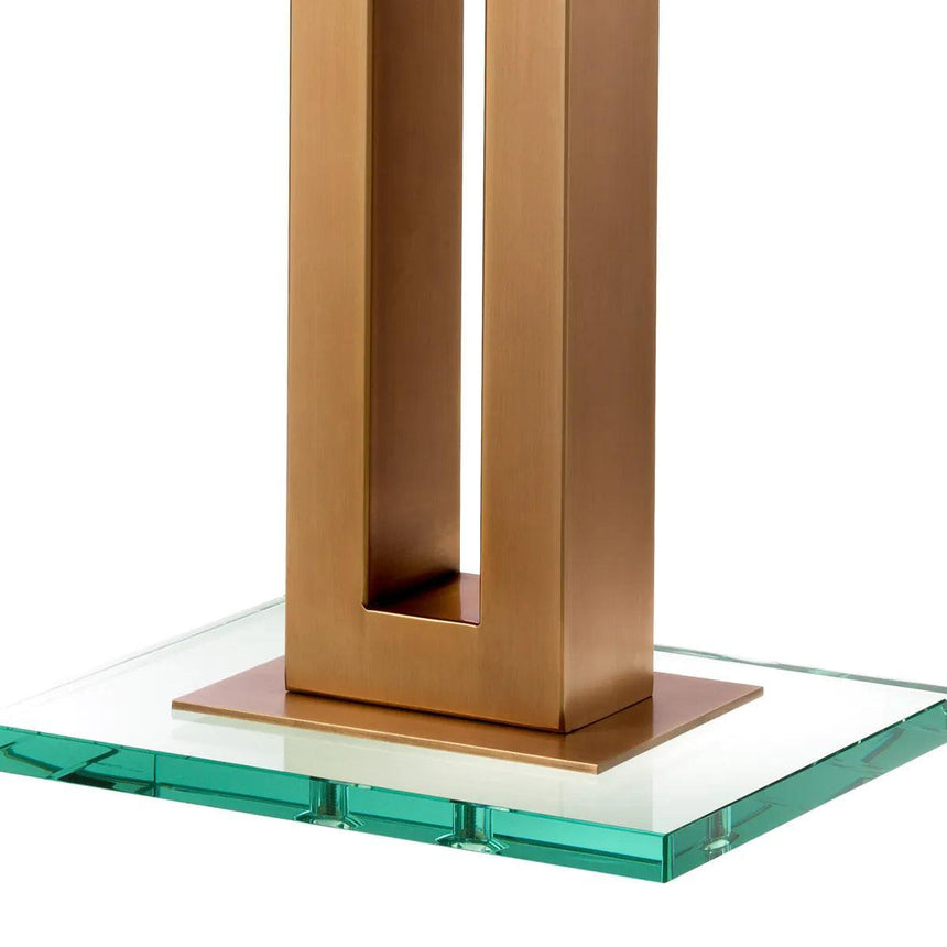 Cadogan velvet table lamp