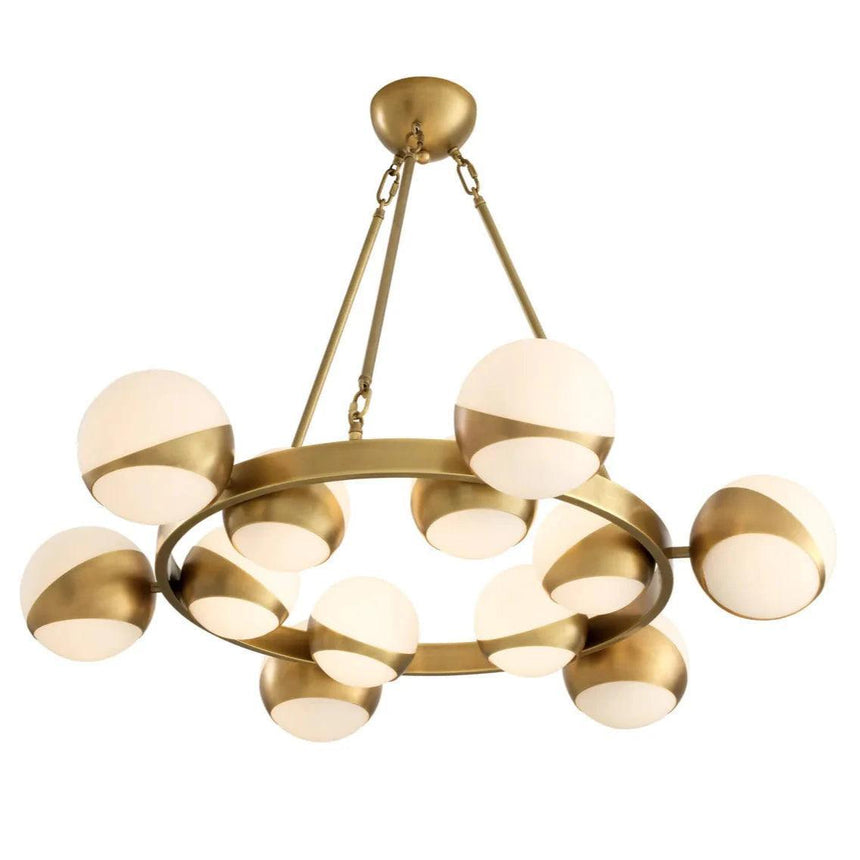 Piazetta metal chandelier