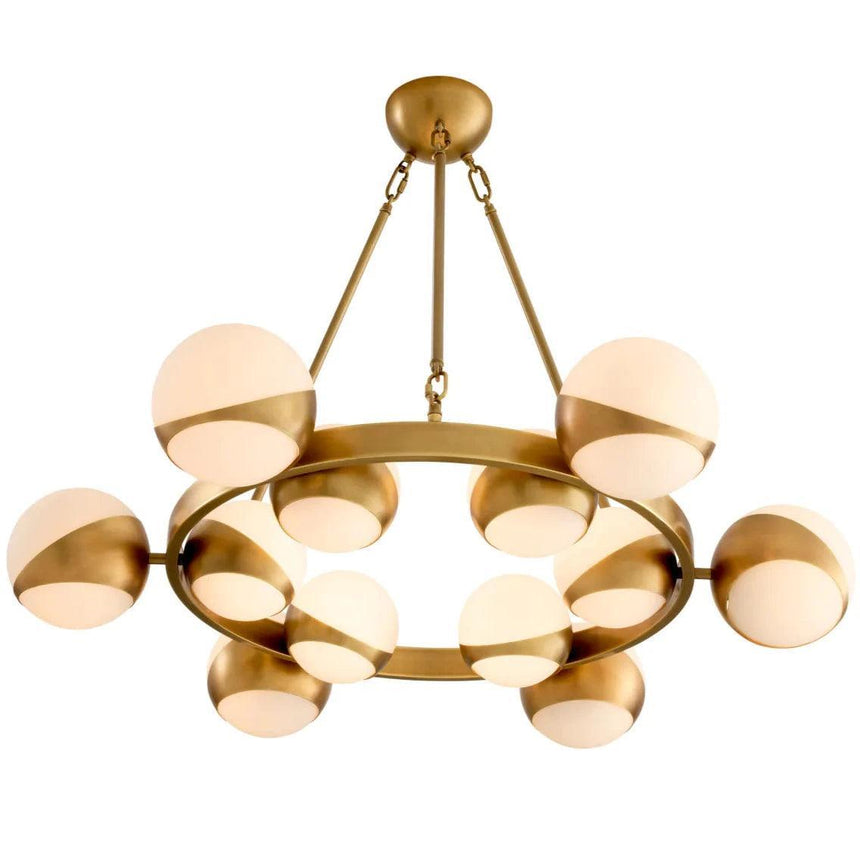 Piazetta metal chandelier