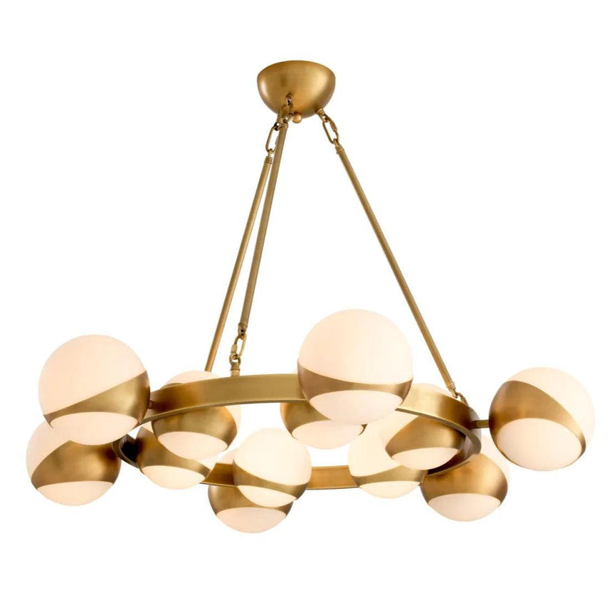 Piazetta metal chandelier