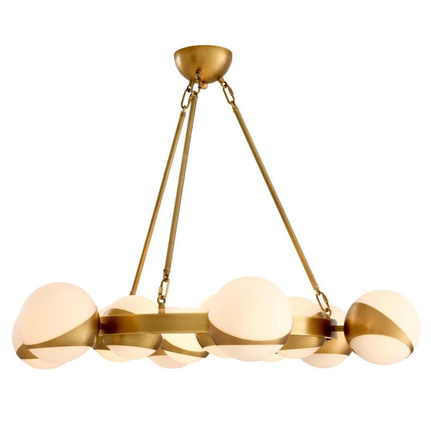 Piazetta metal chandelier