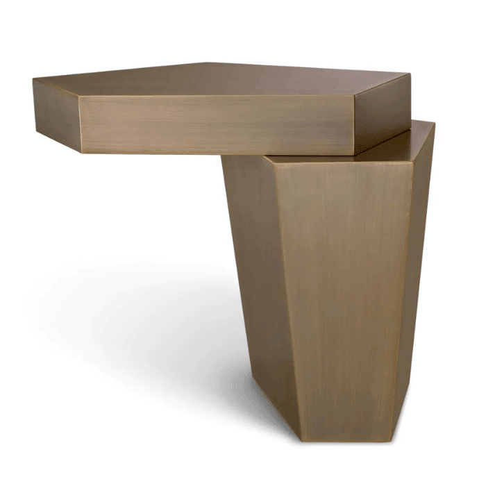 Calabasas metal coffee table 72x50