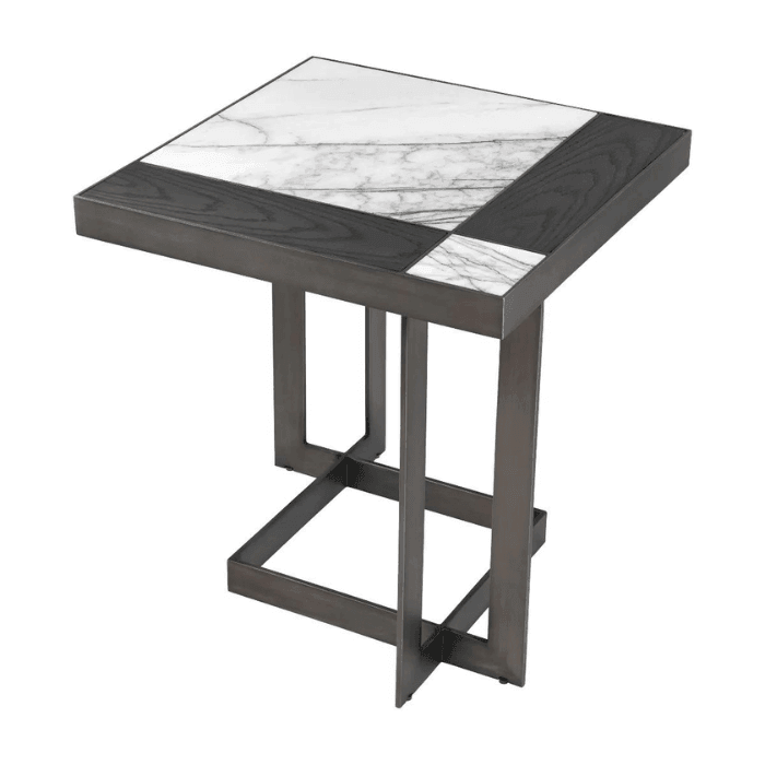 Hermoza marble side table