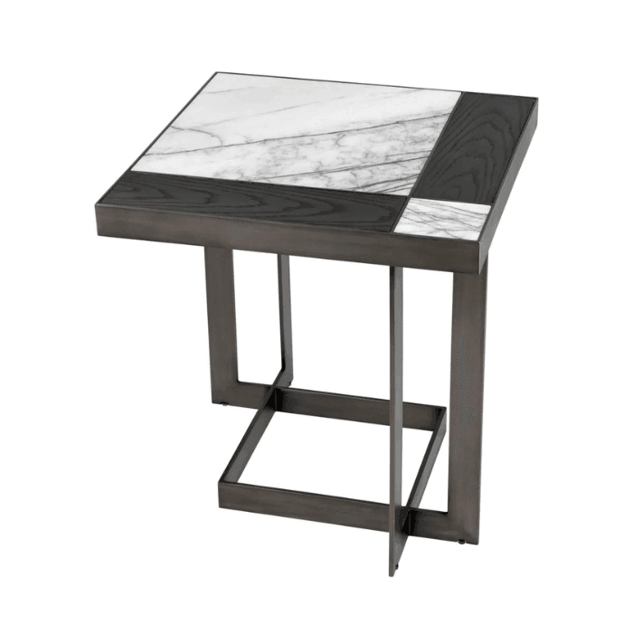 Hermoza marble side table