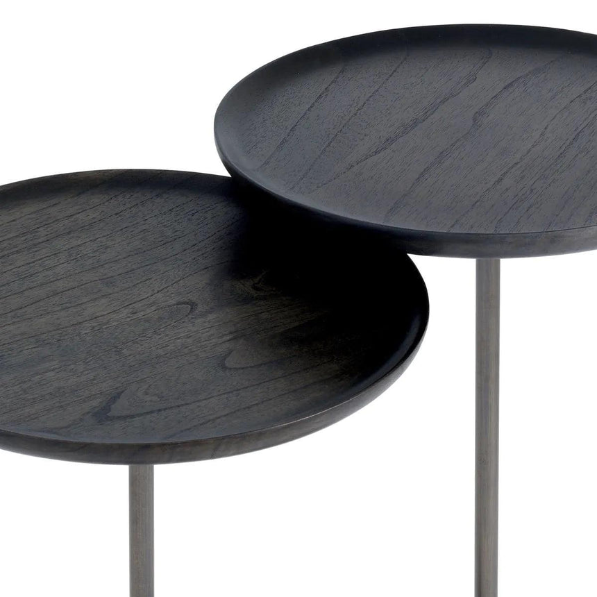Puglia wooden side table set