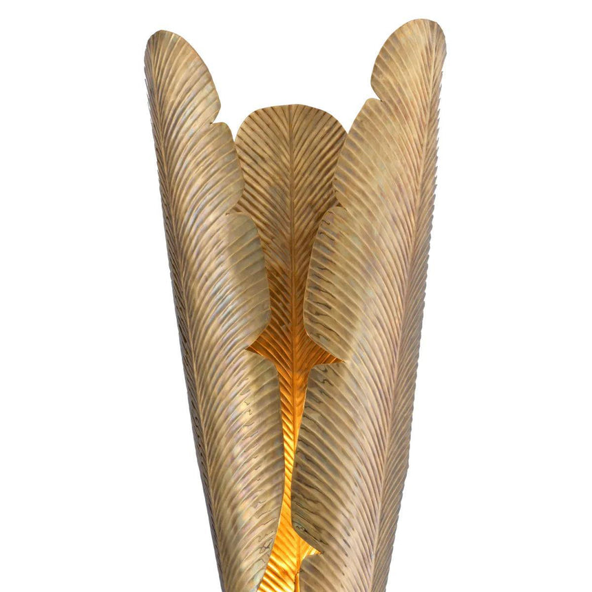 Plantain metal floor lamp