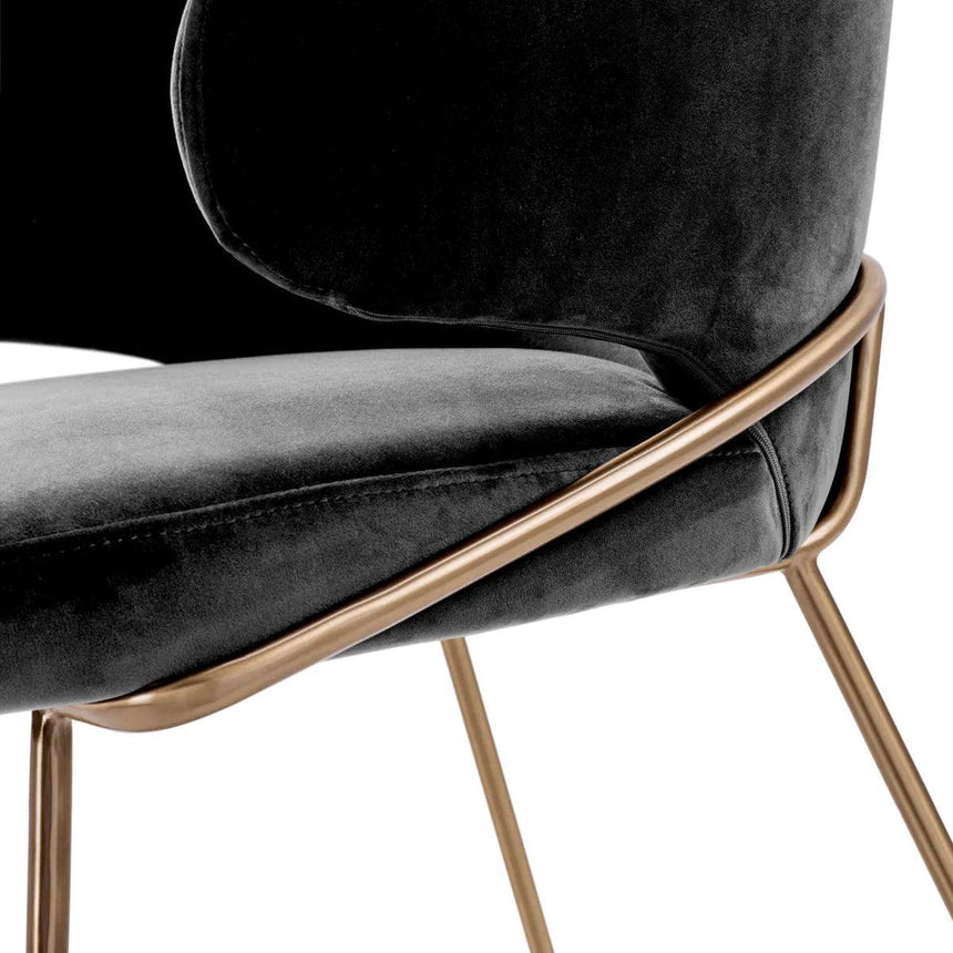 Kinley bársony szék