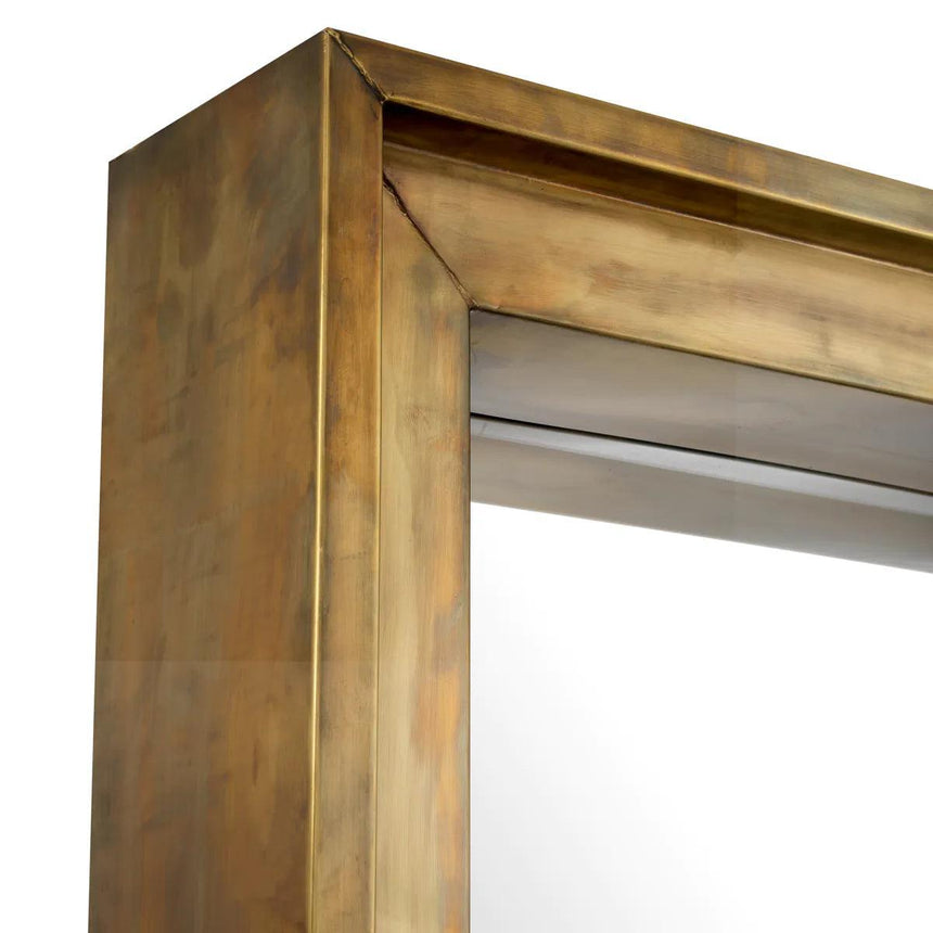 Magenta fém tükör széles - Dutch Home