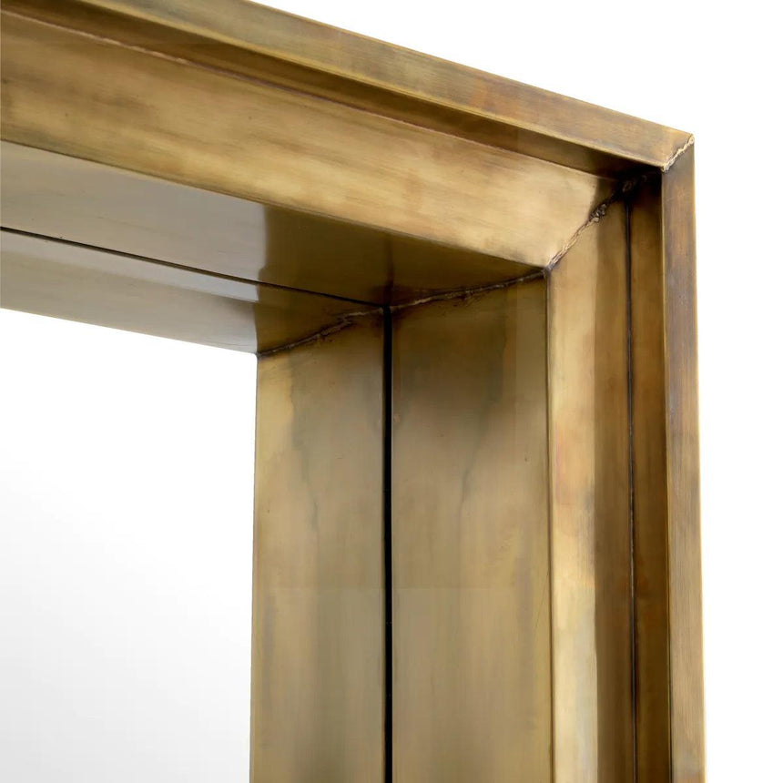 Magenta fém tükör széles - Dutch Home