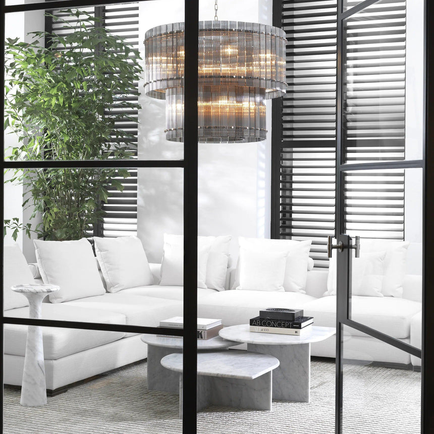 Naples marble coffee table set