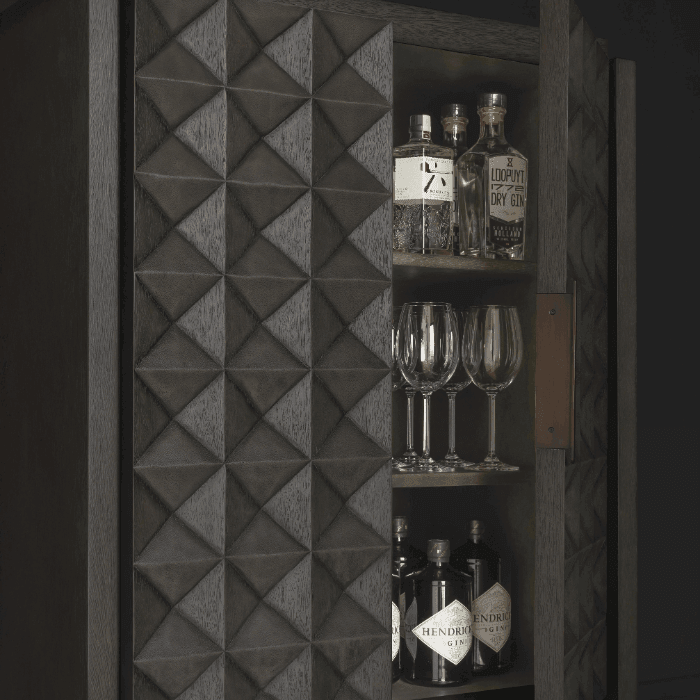 Jane wooden bar cabinet