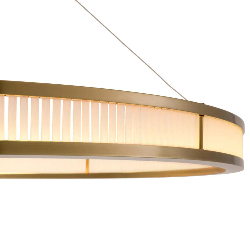 Damien glass chandelier