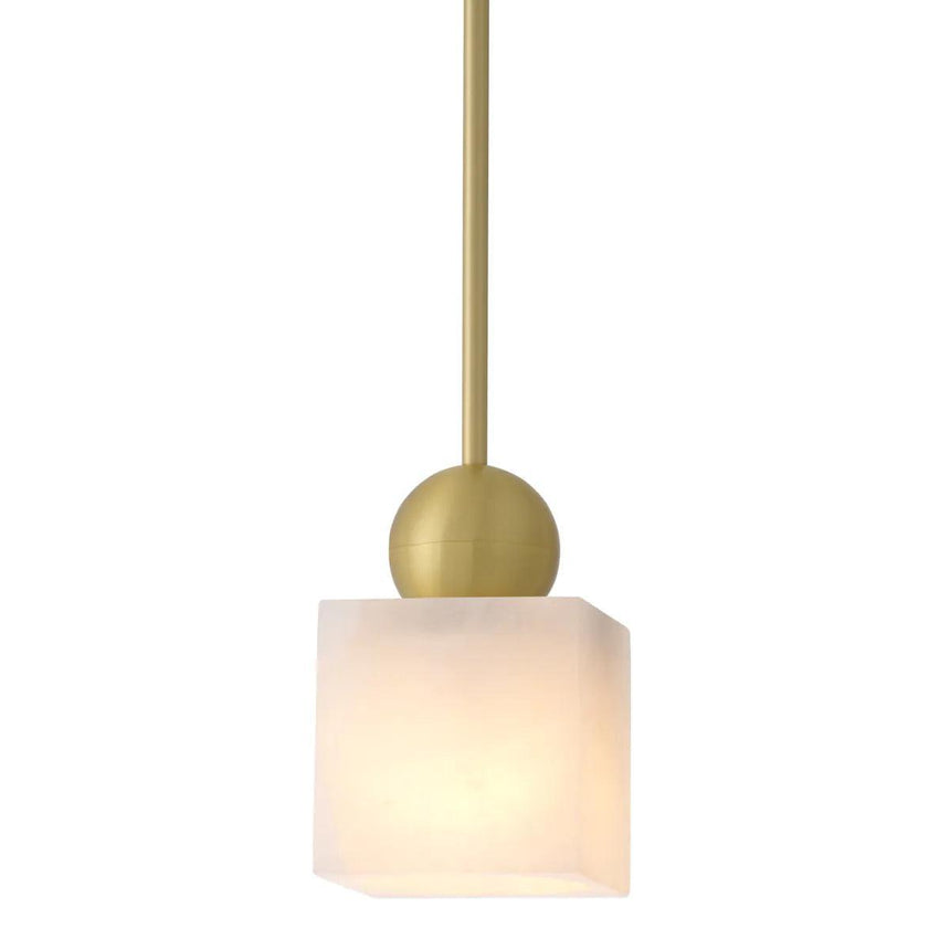 Etruscan Square plaster pendant lamp