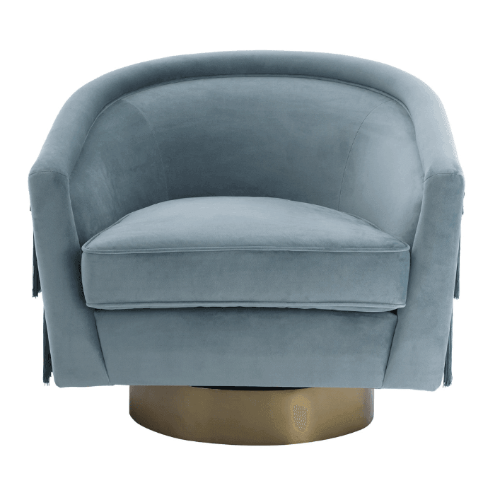 Le Vante forgó bársony fotel