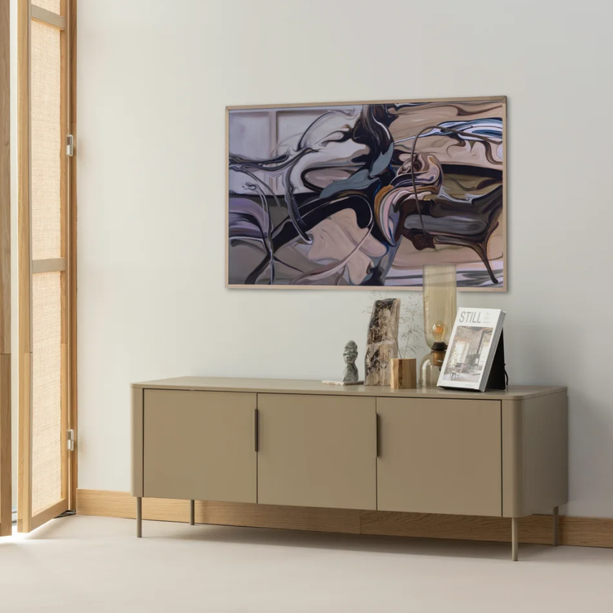 Gigi glass table lamp 51cm