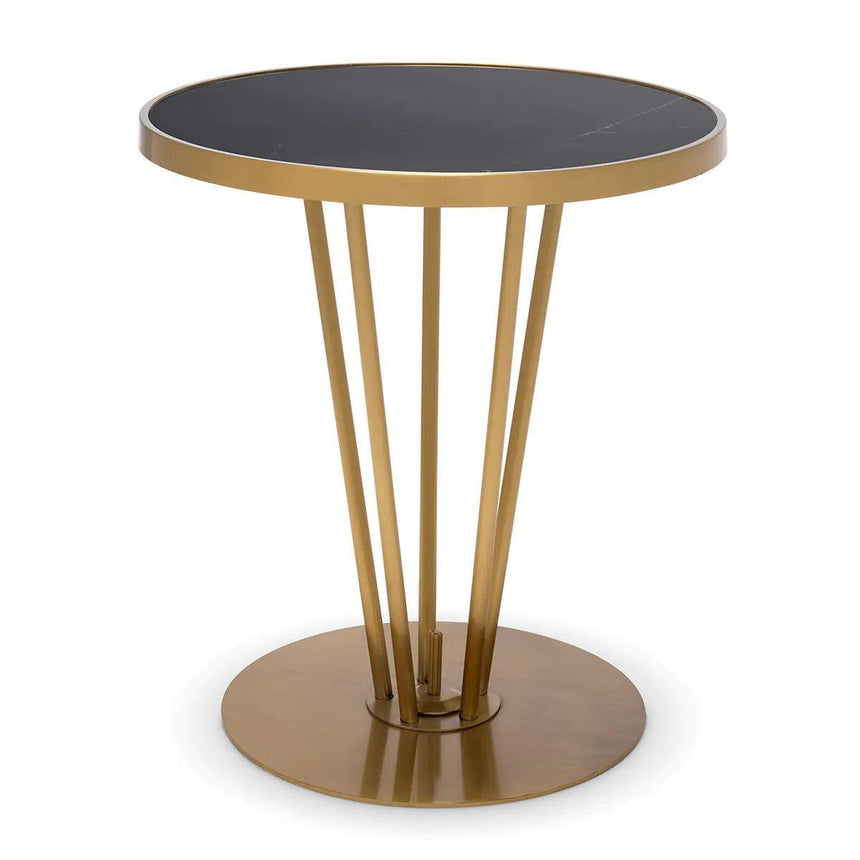 Horatio marble side table