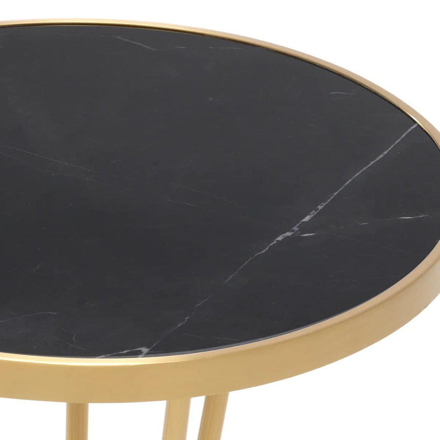 Horatio marble side table
