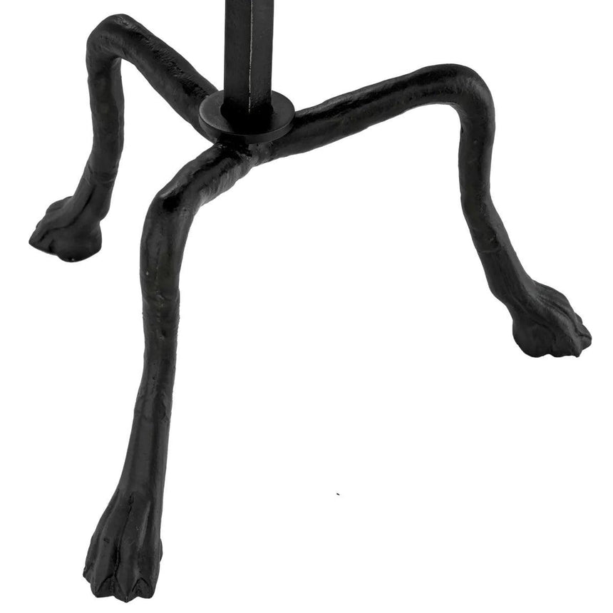 Carlos metal storage table low