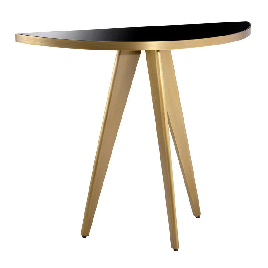 Aston glass console table