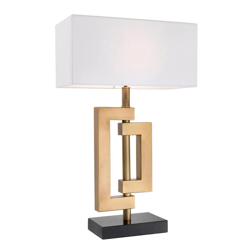 Leroux metal table lamp