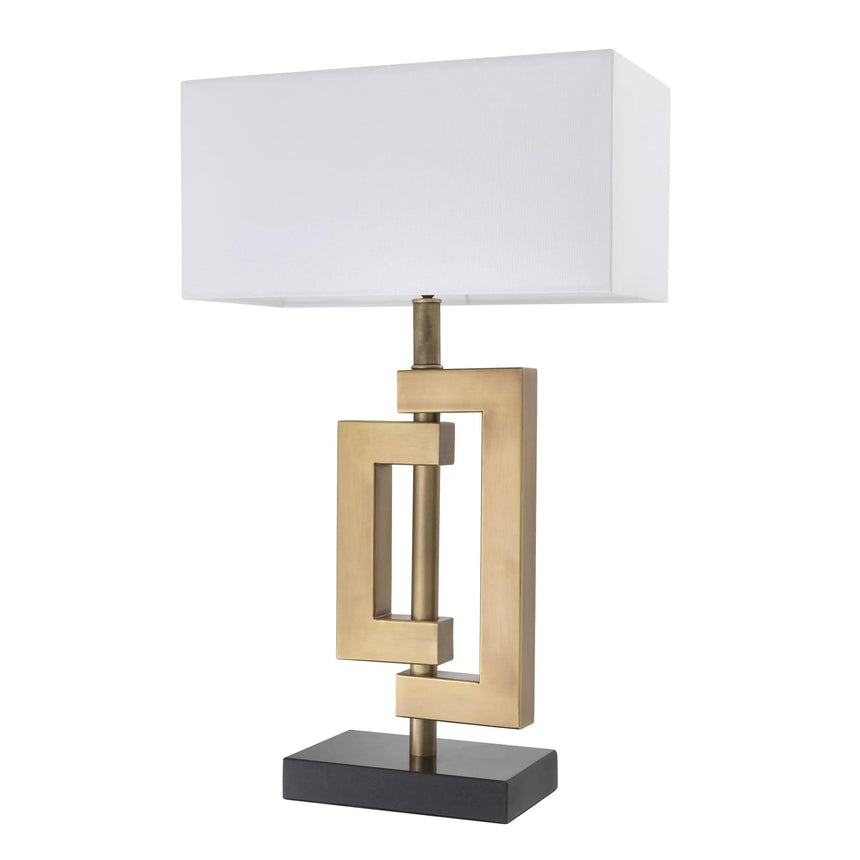 Leroux metal table lamp
