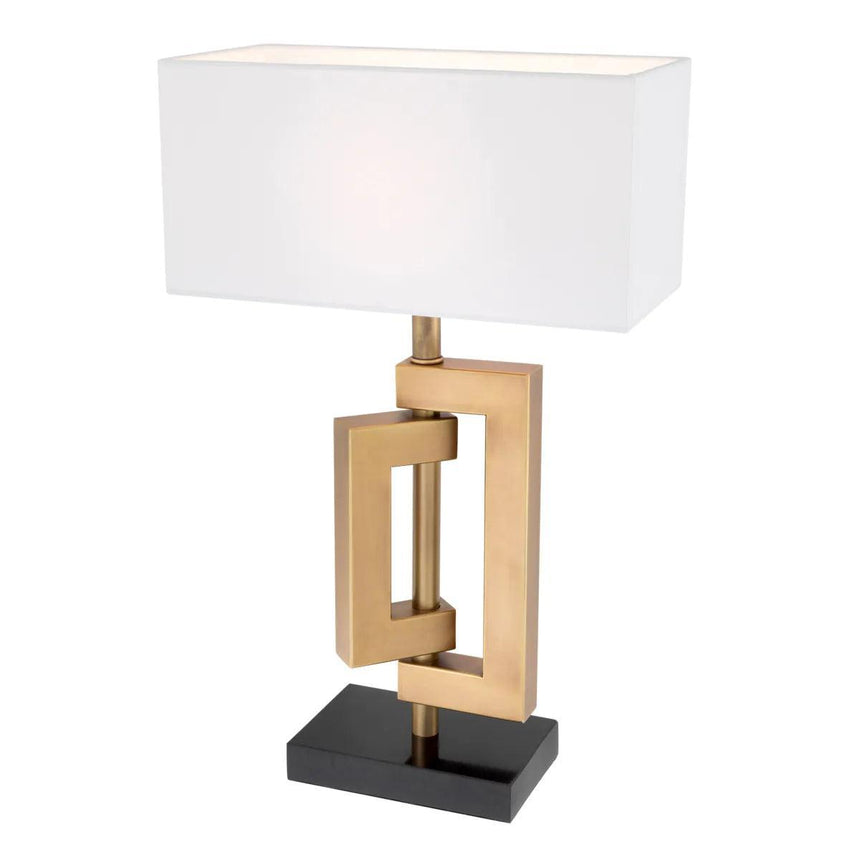 Leroux metal table lamp