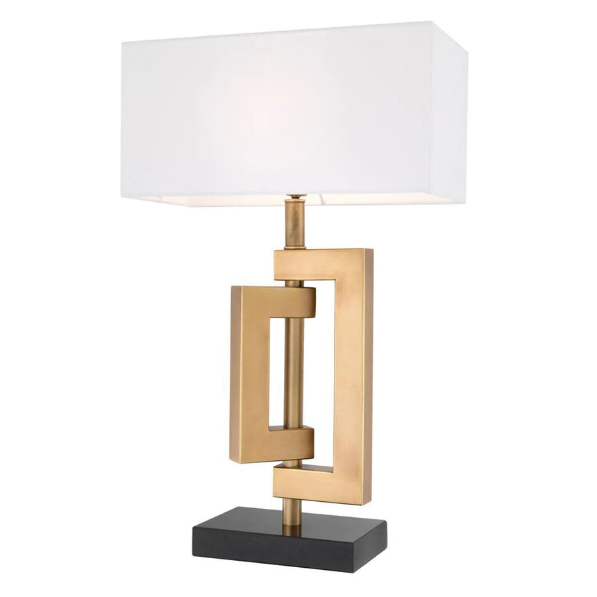 Leroux metal table lamp