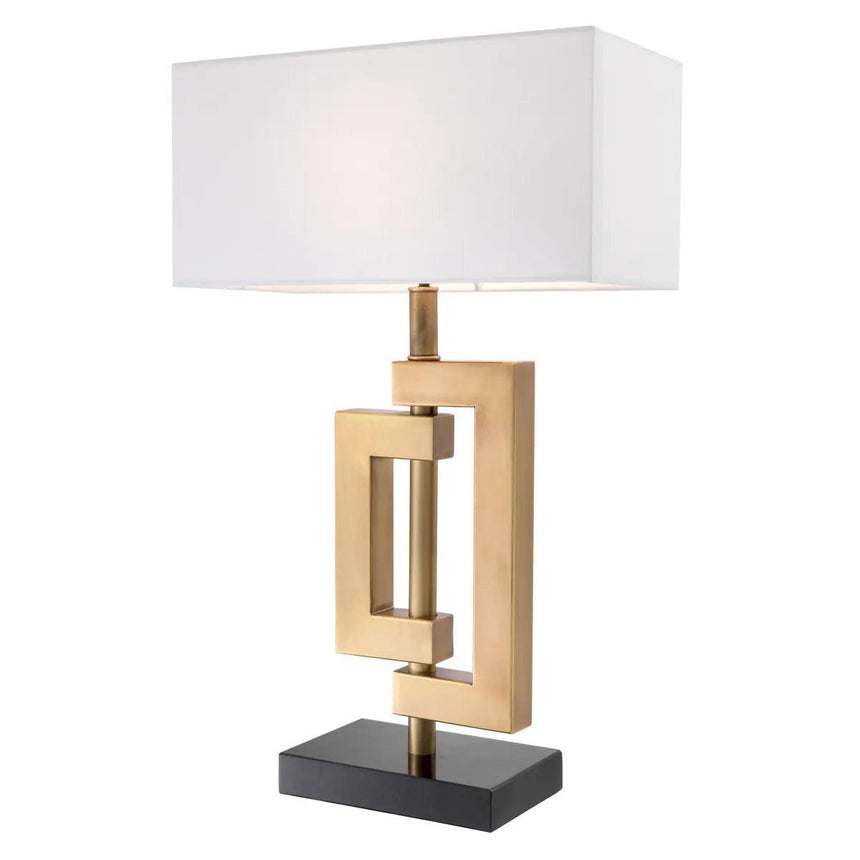 Leroux metal table lamp