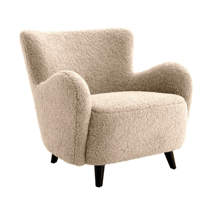 Svante kicsi szövet fotel