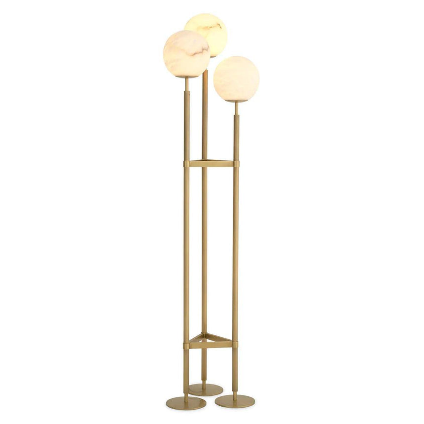 Fiori plaster floor lamp