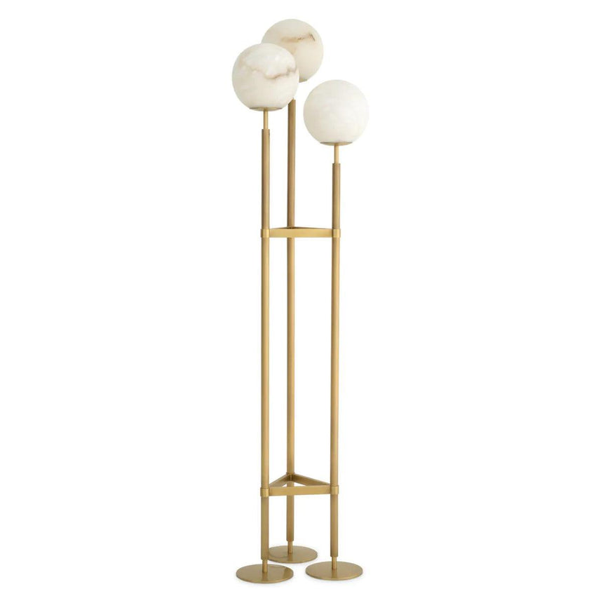 Fiori plaster floor lamp