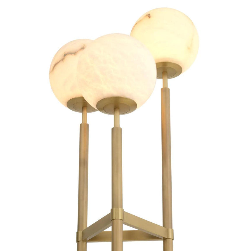 Fiori plaster floor lamp