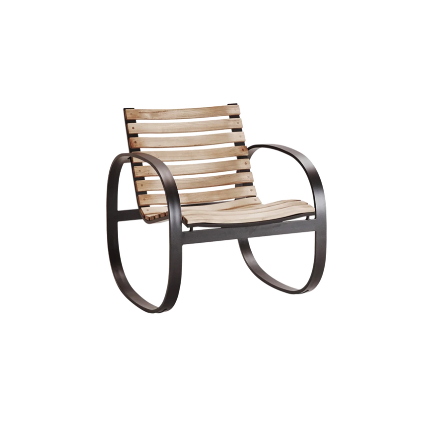 Parc fa kerti hintaszék