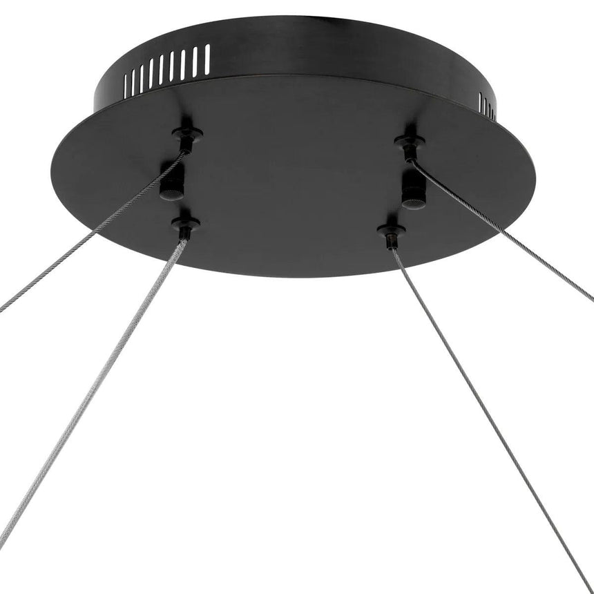 Damien glass chandelier