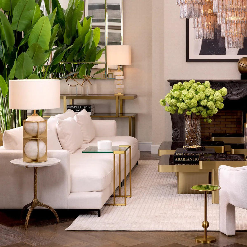 Perry üveg lerakóasztal