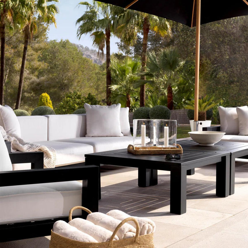 Vistamar metal garden coffee table