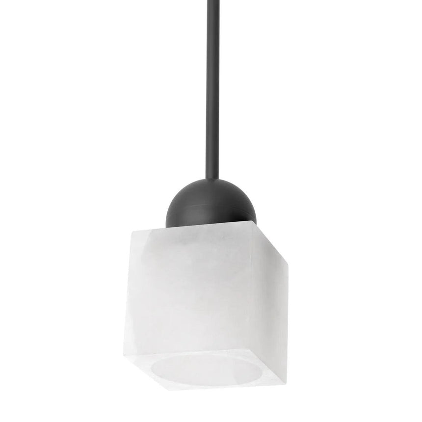 Etruscan Square plaster pendant lamp